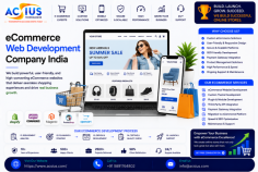 ACSIUS offers professional eCommerce Website Design Services India, creating secure, responsive, and conversion-focused online stores that help businesses grow their sales. Our experts design custom eCommerce websites with intuitive navigation, mobile-friendly layouts, secure payment integration, and SEO-friendly architecture to deliver an exceptional shopping experience. Whether you're launching a new online store or upgrading an existing one, we provide scalable eCommerce solutions that increase customer engagement and drive long-term business success.