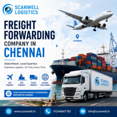 Looking for a reliable freight forwarding company in Chennai? We provide professional and cost-effective freight forwarding solutions for businesses of all sizes. Our services include air freight, sea freight, import and export documentation, customs clearance, cargo handling, and door-to-door logistics support. With a focus on timely delivery, secure cargo handling, and efficient coordination, we help businesses move shipments smoothly across domestic and international destinations. Contact us today for dependable freight forwarding services in Chennai tailored to your shipping requirements.