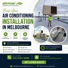 Book Air Conditioning Installation in Melbourne
A wrongly sized unit will quietly drain your budget and leave the space either stuffy or freezing. Well, that is precisely where experience makes all the difference. Airmac Air Conditioning has been carrying out air conditioning installation Melbourne wide for over 40 years, covering splits, ducted systems, VRV/VRF units and central plant equipment across offices, schools, retail and warehouses.
Fully qualified technicians and licensed tradespeople
Free on-site quotes and assessments
Major brands including Daikin, LG, Mitsubishi and Panasonic
Contact Airmac Air Conditioning today for an obligation-free quote for air conditioning installation in Melbourne.