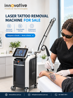 Explore advanced laser tattoo removal technology designed for professional aesthetic and medical clinics. The featured machine offers customisable settings, professional performance, and practical treatment capabilities. This modern solution can help clinics expand their aesthetic services while providing clients with professional tattoo removal treatments. Request a quote or book a demonstration to learn more about the equipment and its features.