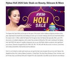 Explore Nykaa Pink Friday Sale & Beauty Offers
Nykaa Pink Friday Sale is a popular shopping event for beauty, skincare, makeup, fragrances, and fashion products. Shoppers can explore exciting discounts and special offers across various categories. Ideal for festive shopping, gifting, and personal care, the Nykaa Pink Friday Sale makes premium beauty products more affordable. Stay updated with sale offers to discover great deals and enjoy a convenient online shopping experience.