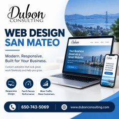 Build a strong online presence with a professional Web Design Company in San Mateo offering custom website design and development solutions tailored to your business goals. From responsive website design and e-commerce platforms to UI/UX design, landing pages, and website maintenance, experienced designers create visually appealing, fast, and user-friendly websites that engage visitors. Every website is developed with modern design principles, mobile optimization, and performance-focused features to improve user experience and generate leads. Choose a trusted web design company in San Mateo for innovative digital solutions that strengthen your brand and support long-term business success.
