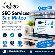 Grow your online presence with professional SEO Services in San Mateo designed to improve search engine rankings, attract targeted organic traffic, and generate high-quality leads. Experienced SEO professionals provide comprehensive solutions, including keyword research, on-page optimization, technical SEO, local SEO, content marketing, link building, and ongoing performance monitoring. Every SEO strategy is customized to align with your business goals, helping improve website visibility, user engagement, and long-term growth. Choose trusted SEO services in San Mateo to strengthen your digital presence and stay ahead in today's competitive online marketplace.